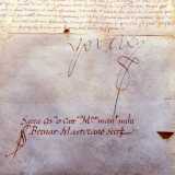...si distingue in basso la scritta �Yo el Rey� (Io, il Re), formula con la quale si firmavano i sovrani del tempo.